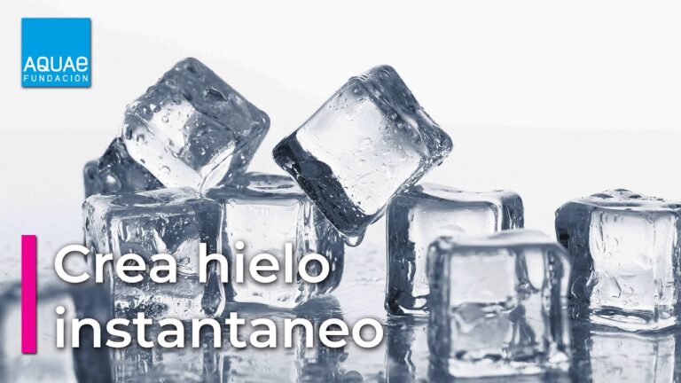 Increíble experimento: ¡transforma agua en hielo al instante!