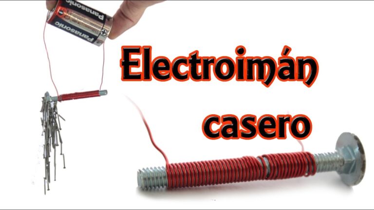 ¡Descubre cómo funciona un electroimán con este experimento!