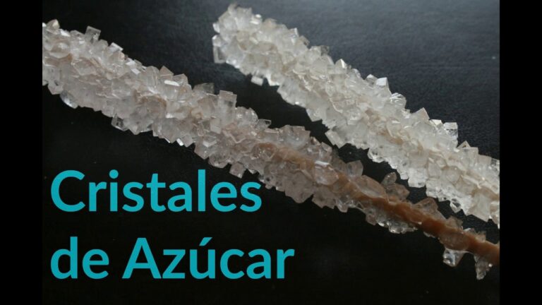 Descubre cómo hacer el experimento de la cristalización de azúcar en casa