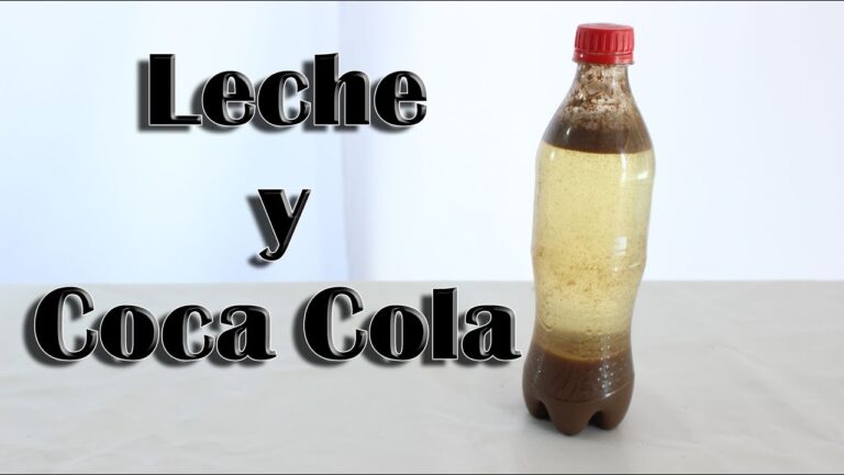Coca Cola y leche: ¿Por qué este extraño experimento funciona? ¡Descúbrelo!