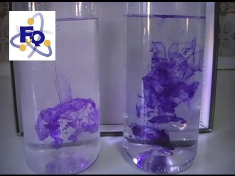 Experimento: ¡Asombroso! Difusión de tinta en agua revela increíbles patrones